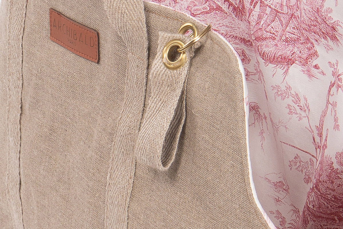 Sac de transport en lin