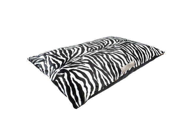 Coussin chien zèbre