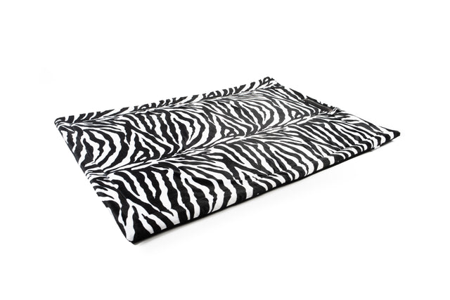 tapis chien zèbre